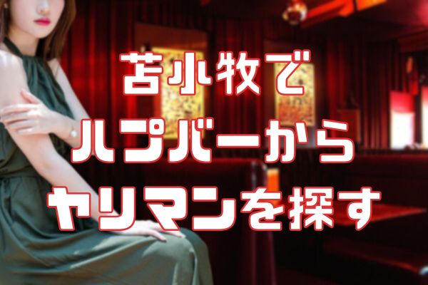 苫小牧で ハプバーから ヤリマンを探す